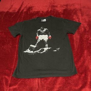 Muhammad Ali Black Graphic Boxing Tee